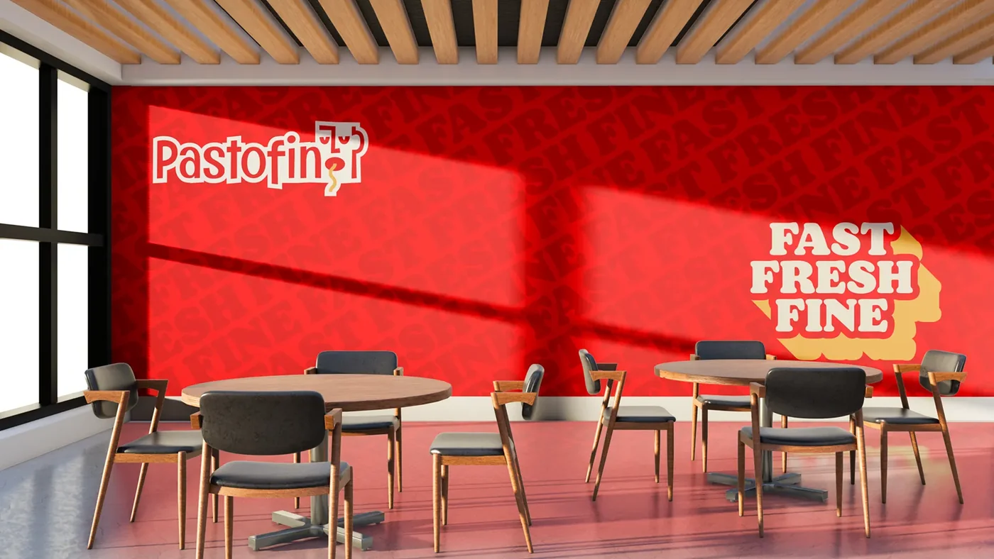 Pastofino restoran iç mekânı — Fast. Fresh. Fine.
